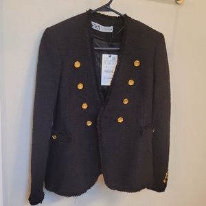 Zara tweed blazer